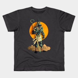 Anubis & muscles Kids T-Shirt